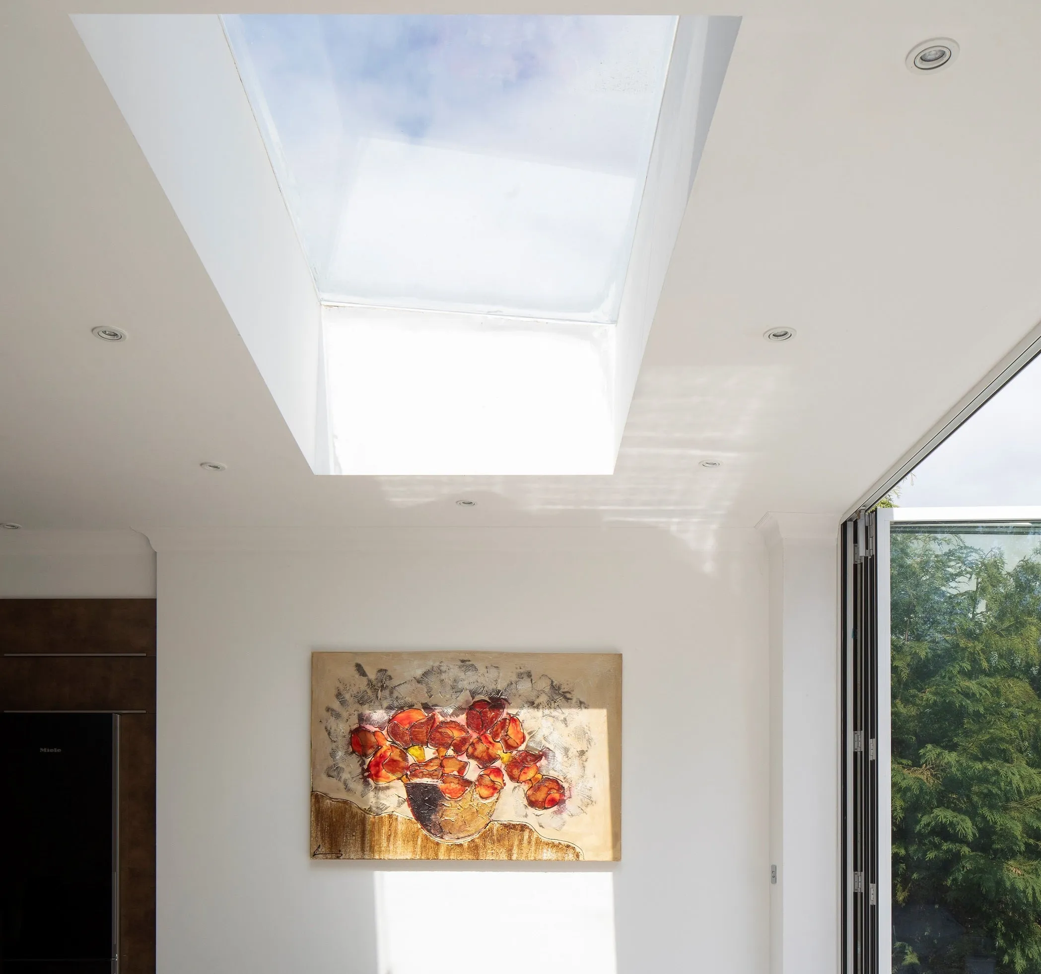 Roofglaze Skyway Fixed Flat Glass Rooflight - Bespoke Sizes (Toughened & Laminated Low E Glass)