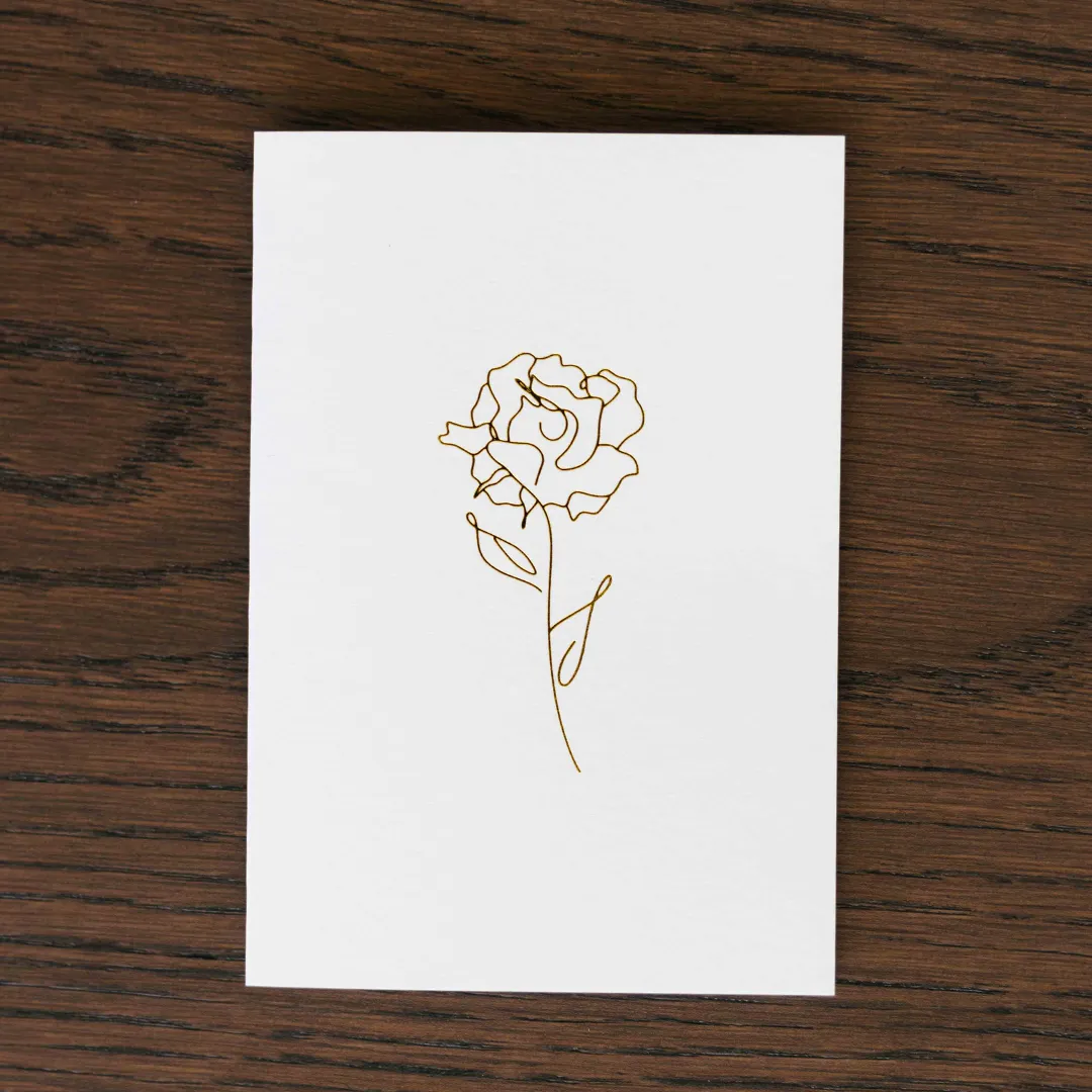 Rose Gifting Card