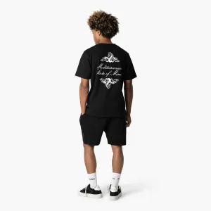 ROYAL TEE | BLACK/WHITE