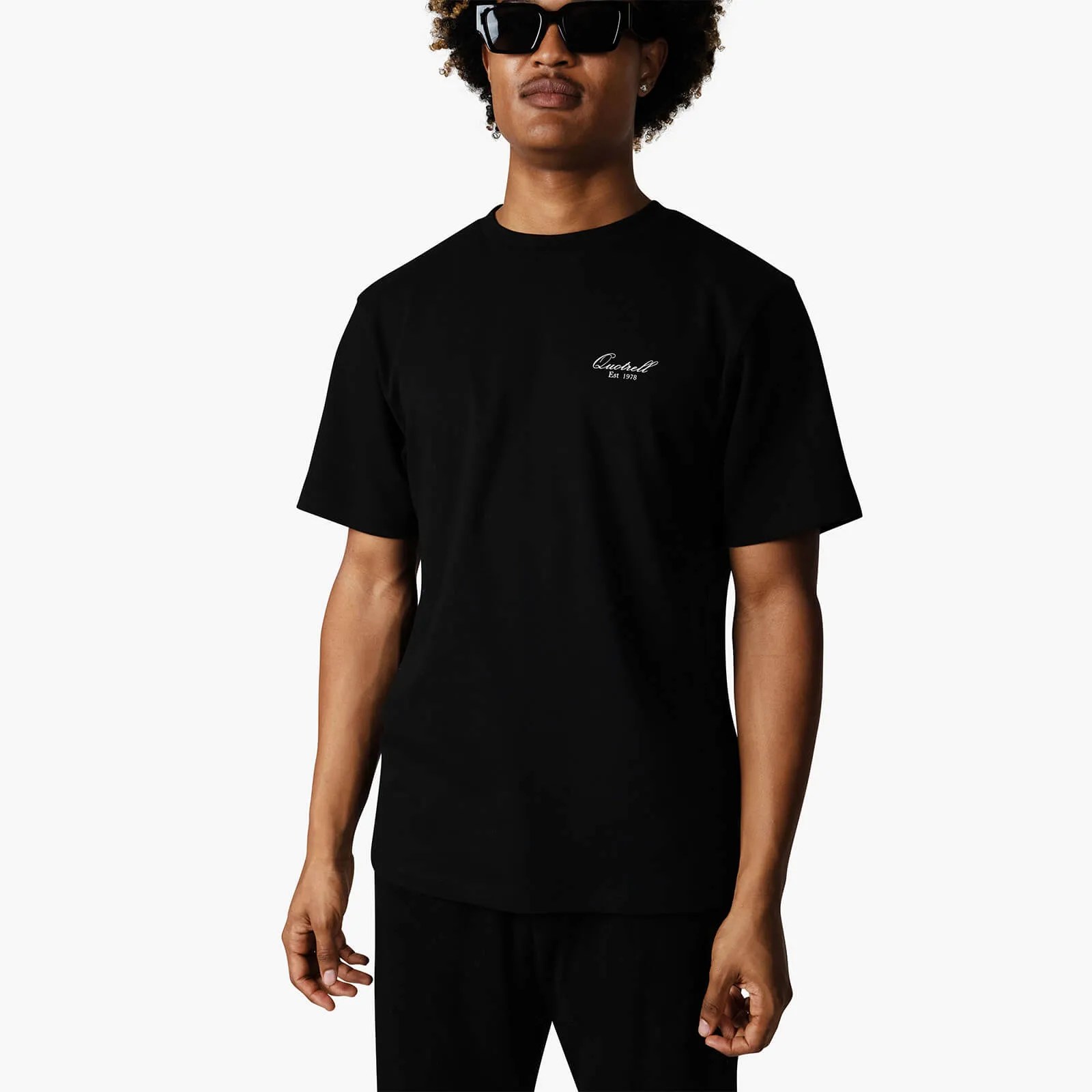 ROYAL TEE | BLACK/WHITE