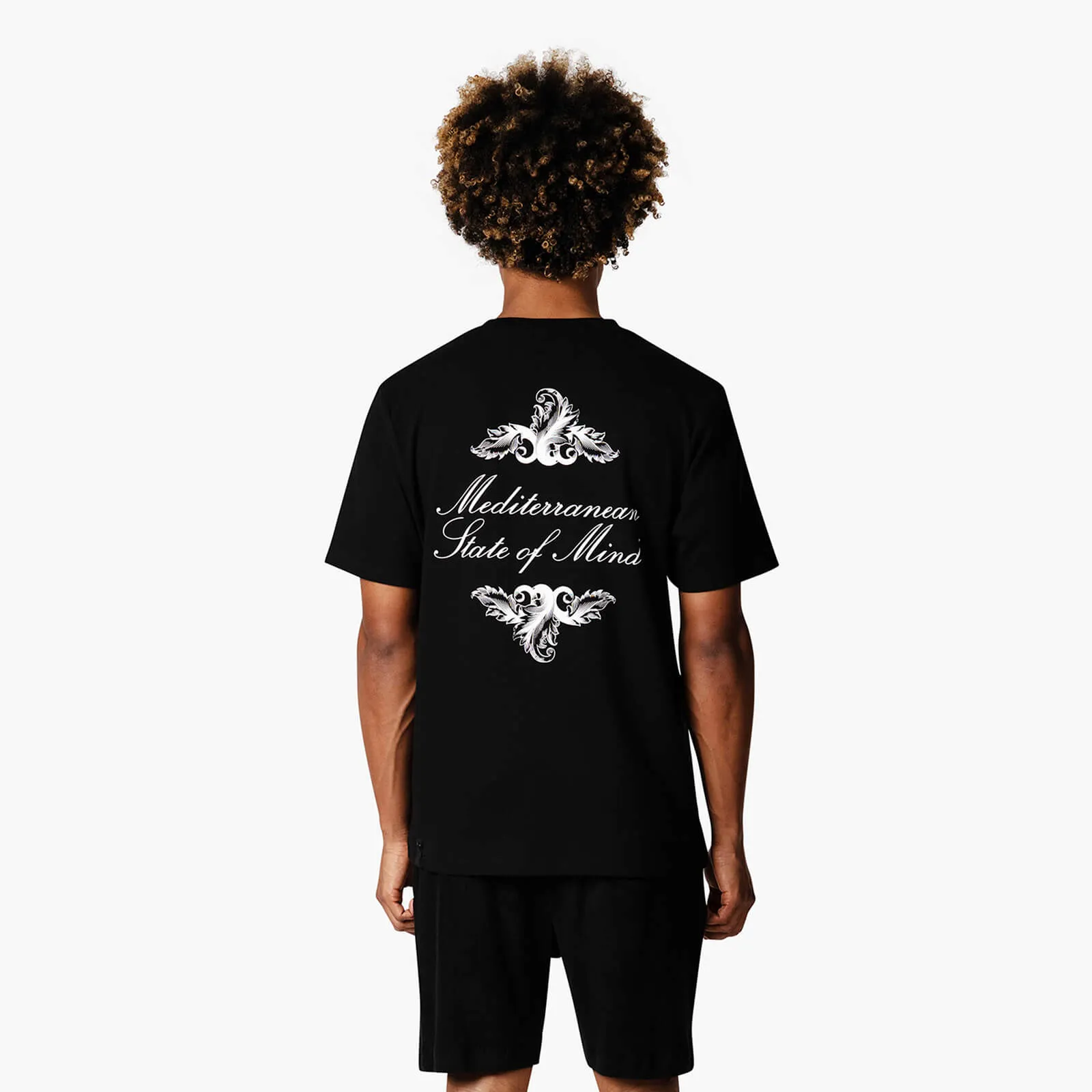 ROYAL TEE | BLACK/WHITE