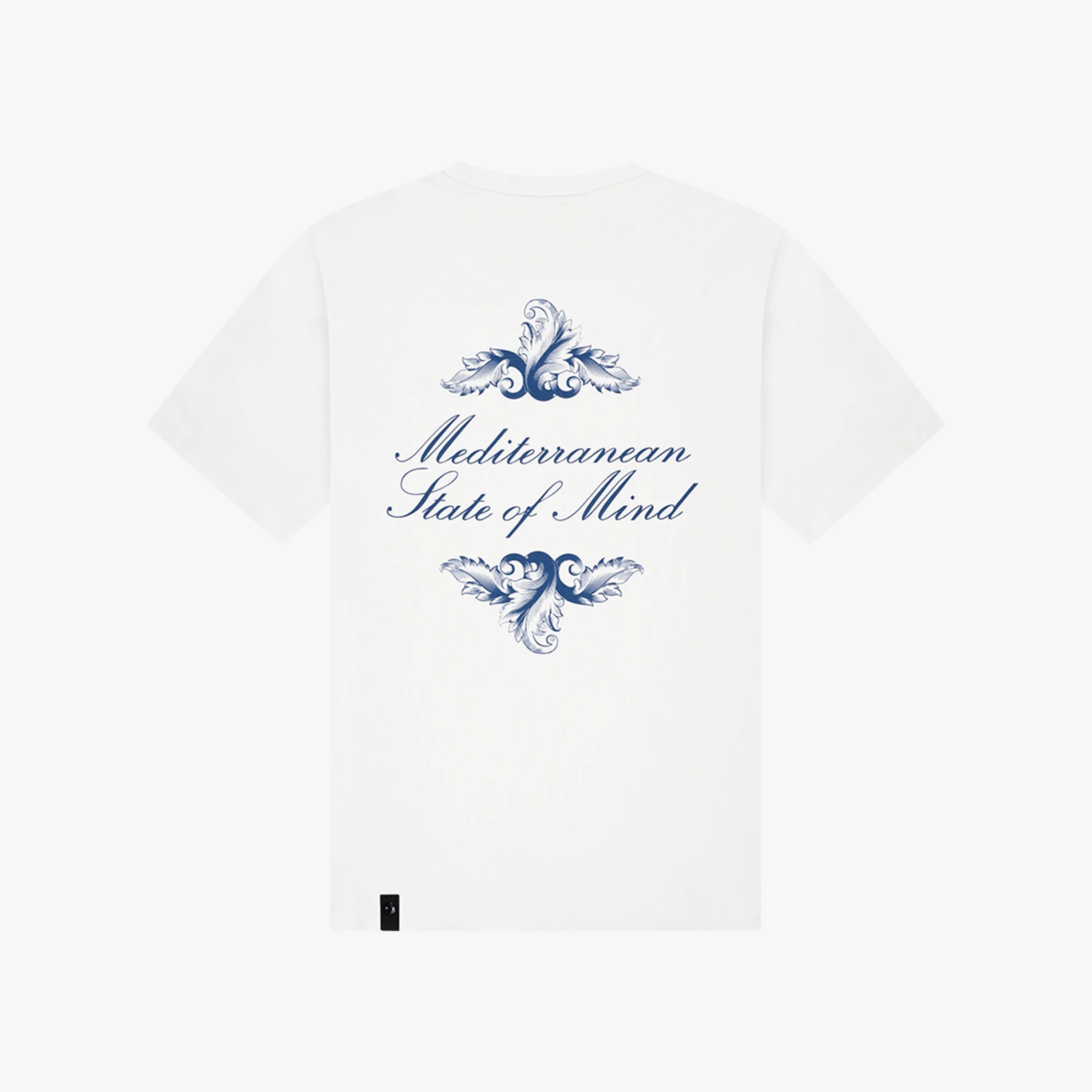 ROYAL TEE | WHITE/BLUE