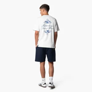 ROYAL TEE | WHITE/BLUE