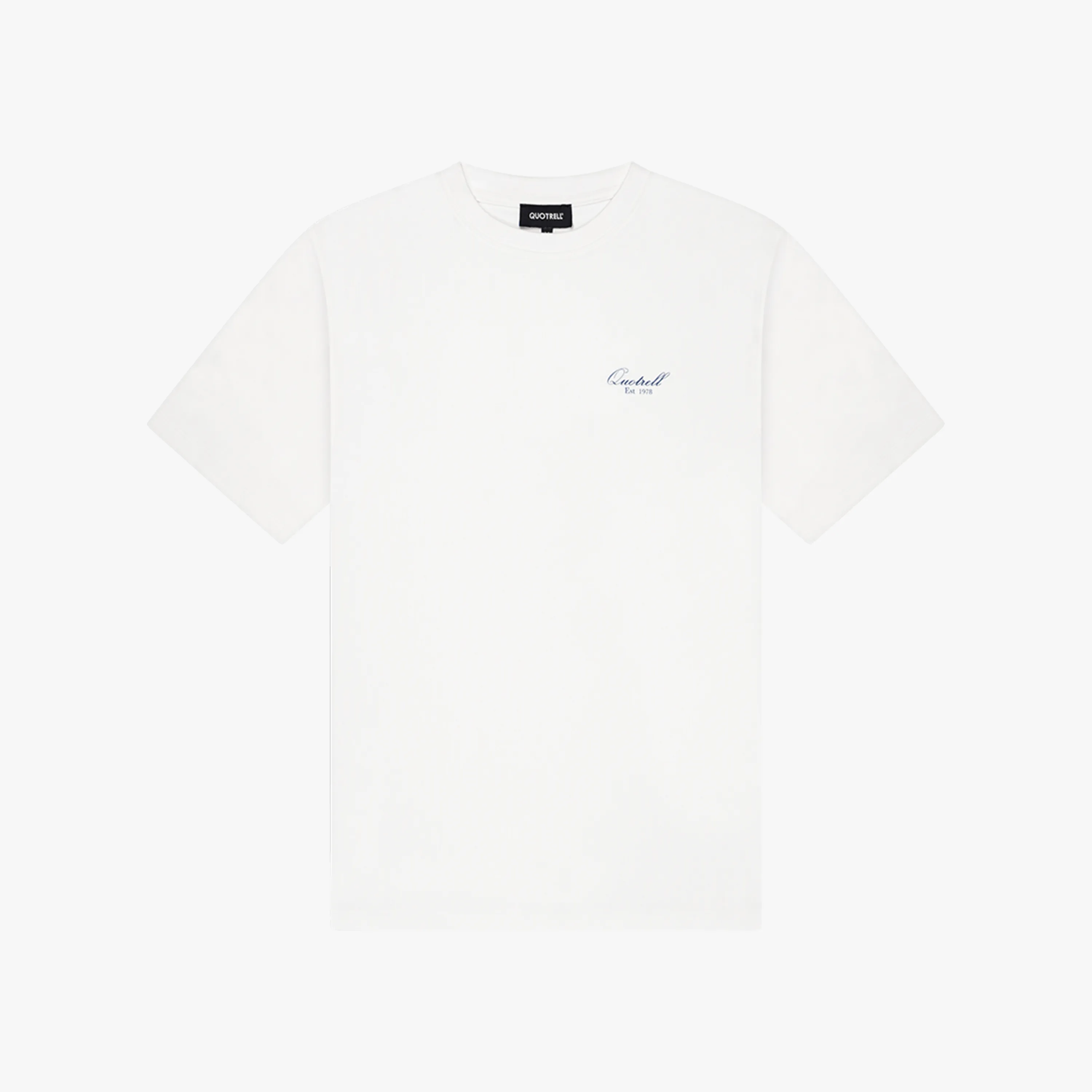 ROYAL TEE | WHITE/BLUE