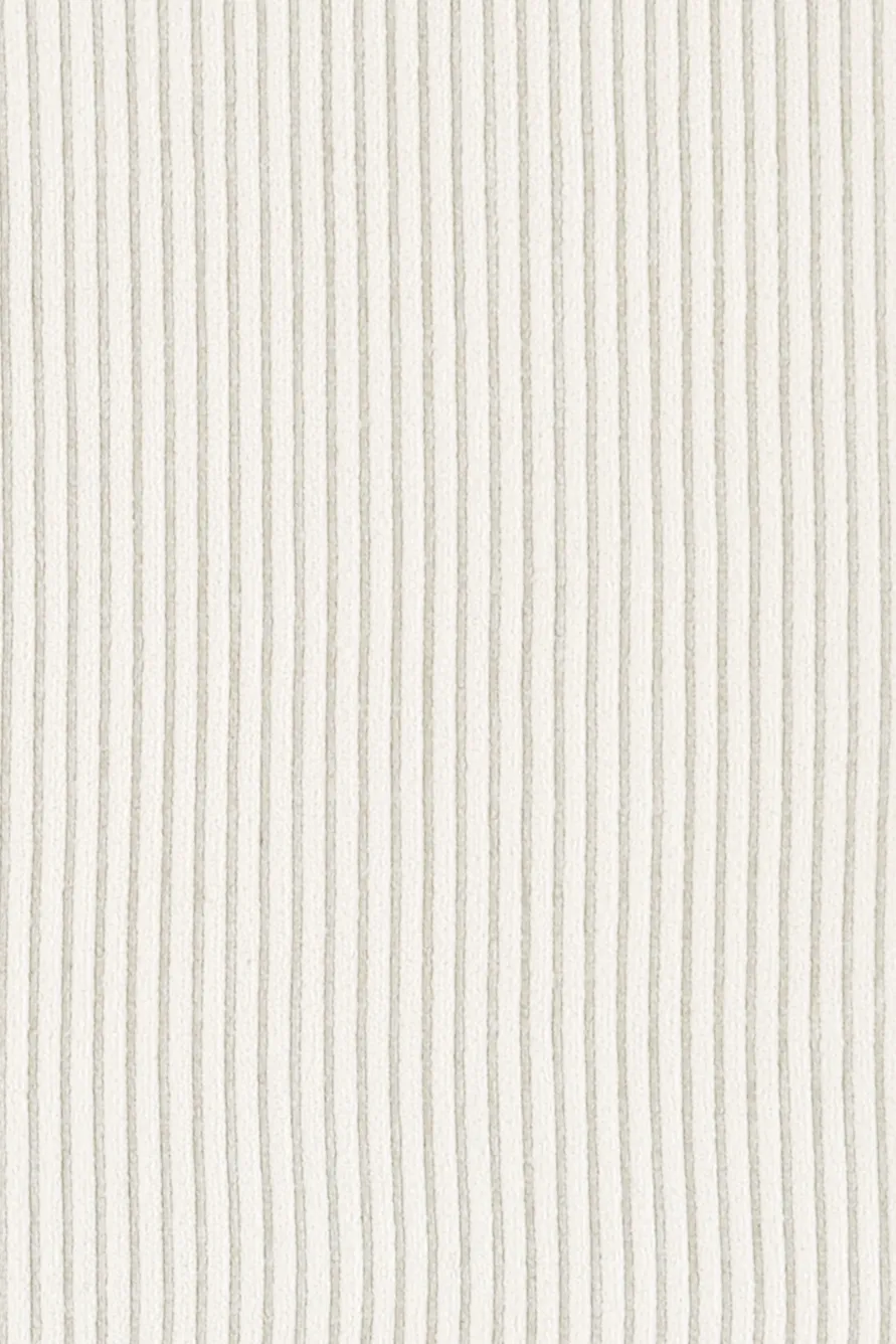 Ruby Rib Long Sleeve Crop Top Cream