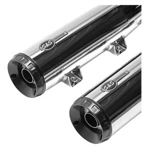 S&S  GRAND NATIONAL SLIP-ONS SCOUT CHROME 2015-23 4110-156-r