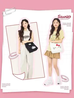Sanrio Canvas Crossbody Bag