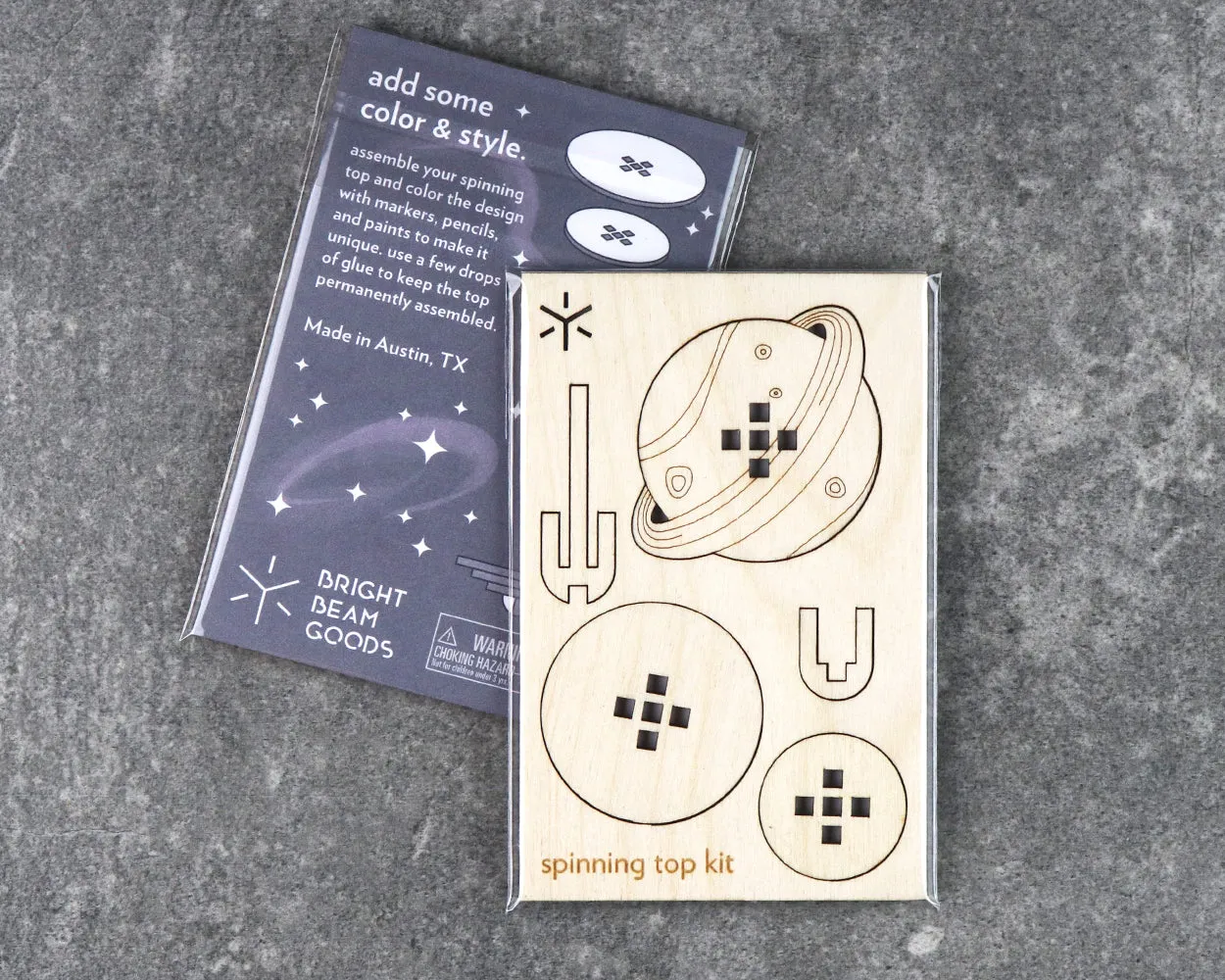 Saturn Spinning Top Kit
