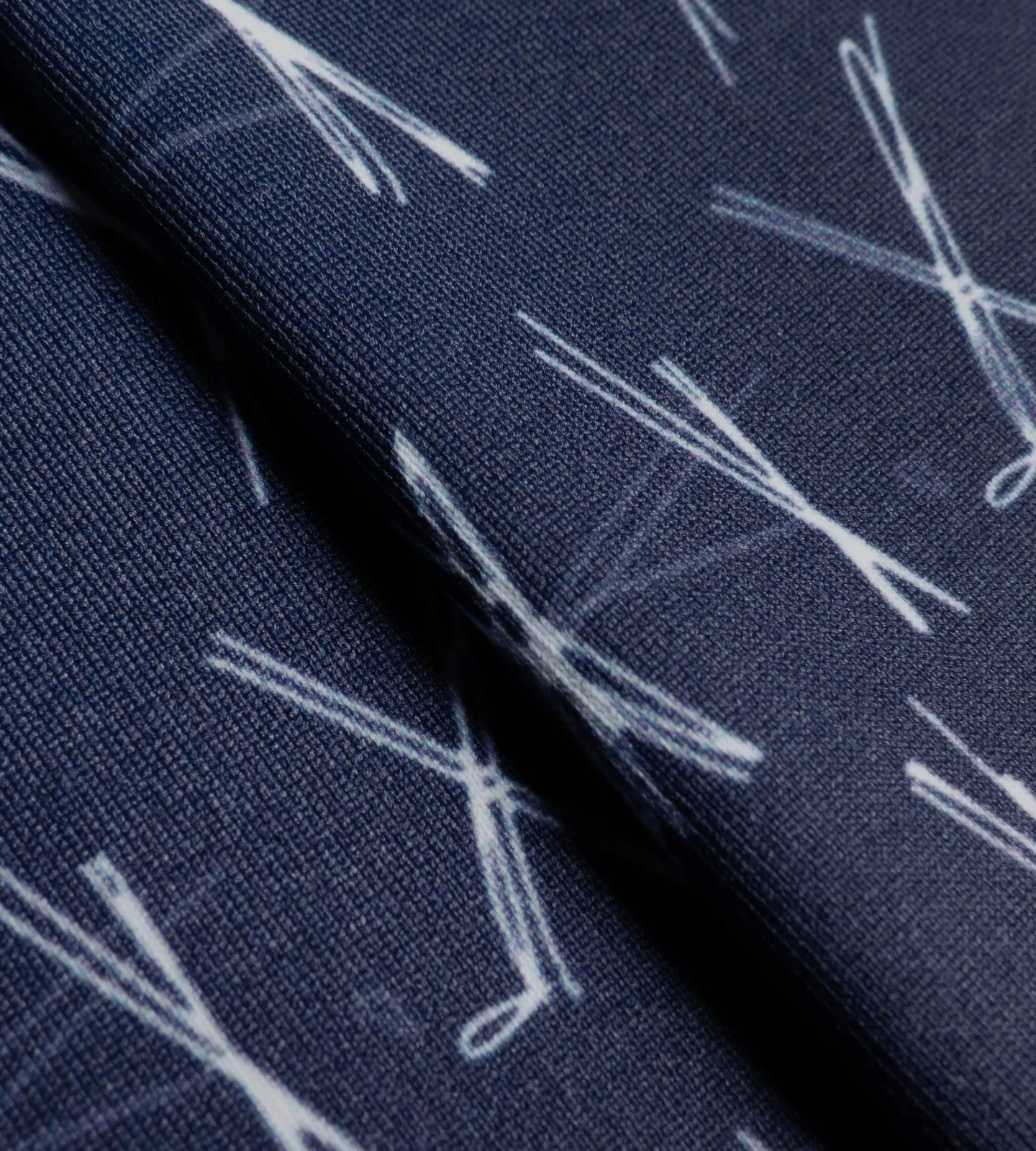 SCRIBBLE CLUB POLO - NAVY