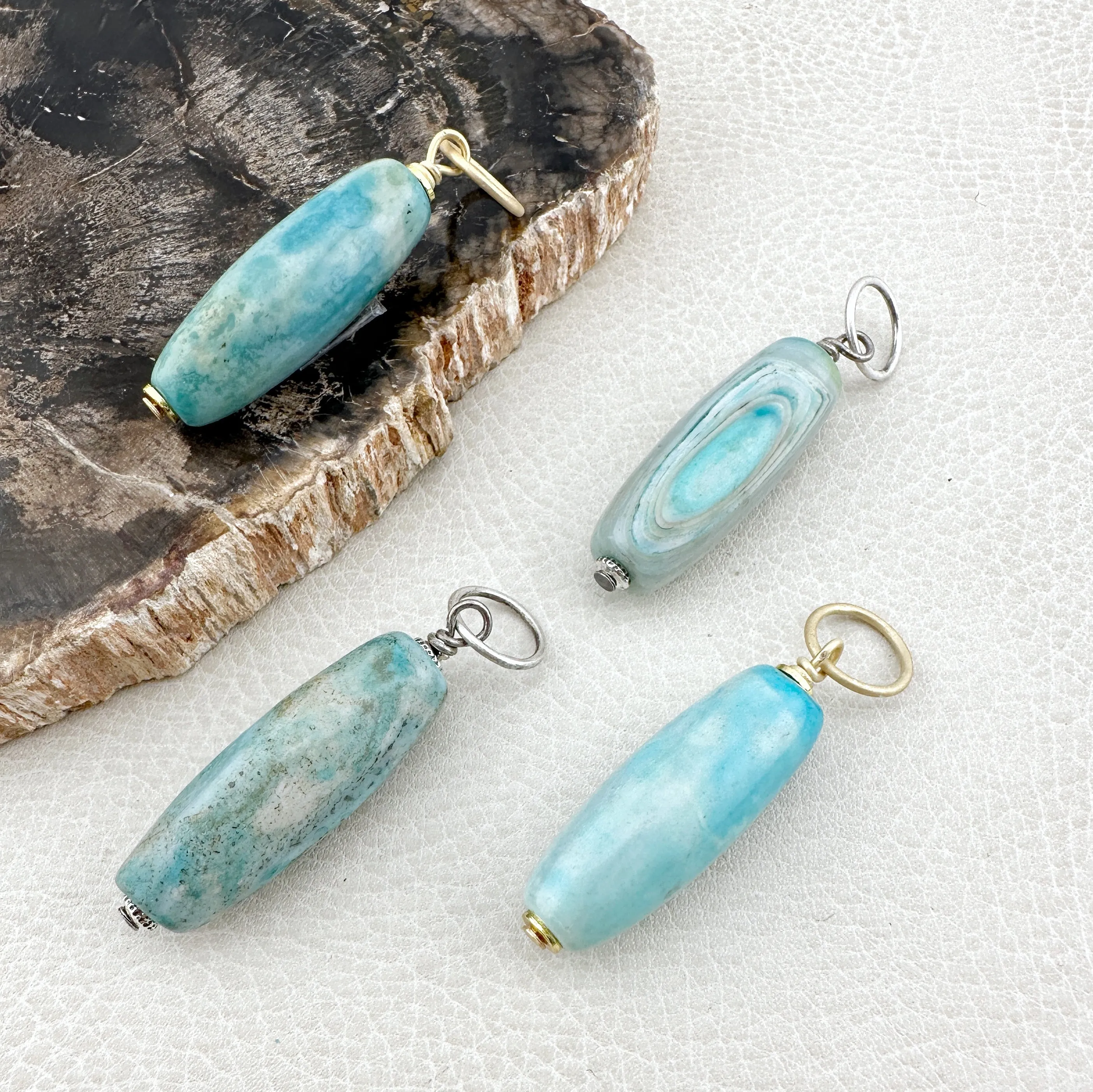 Sea Blue Crazy Lace Agate(L)