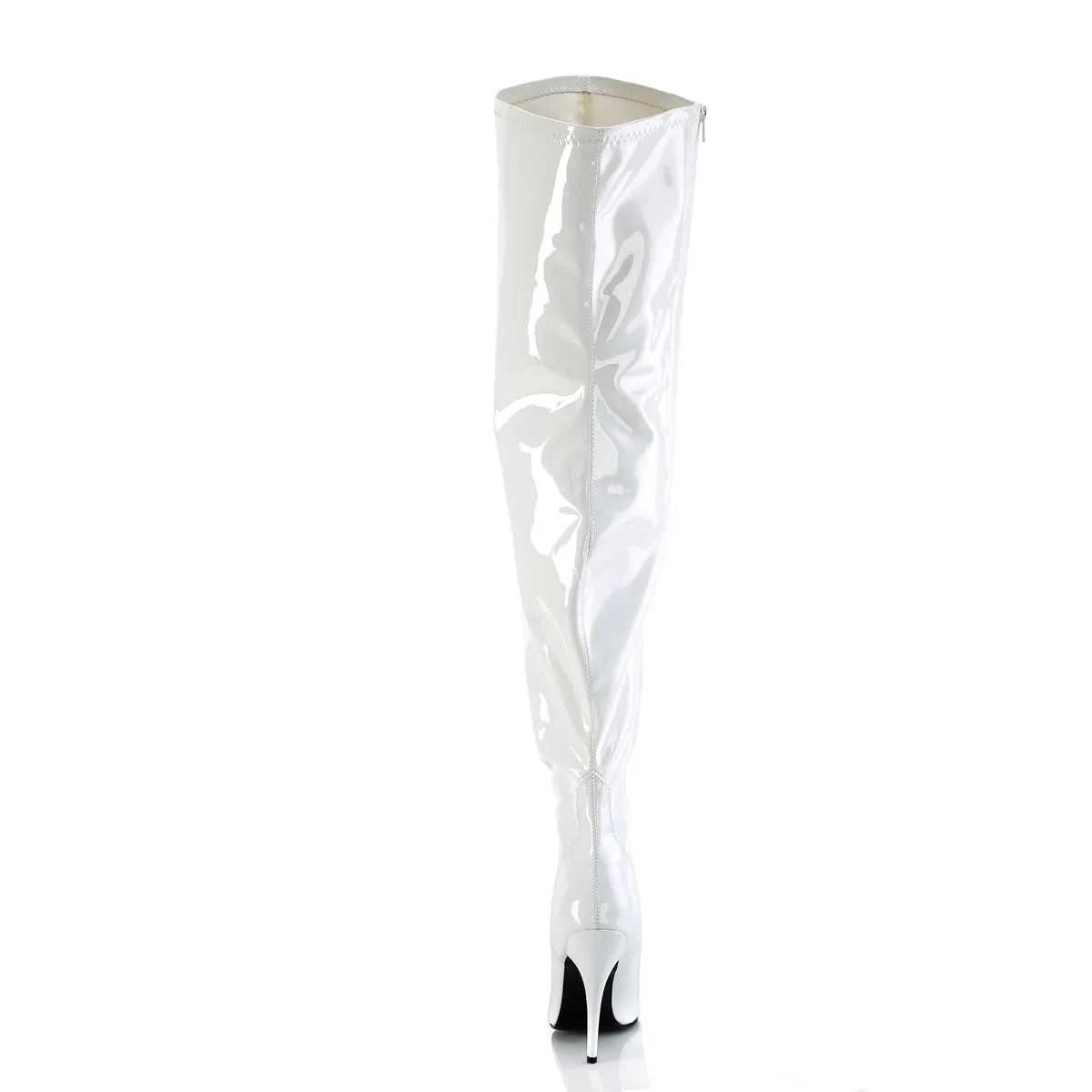 SEDUCE-3000WC  White Stretch Patent