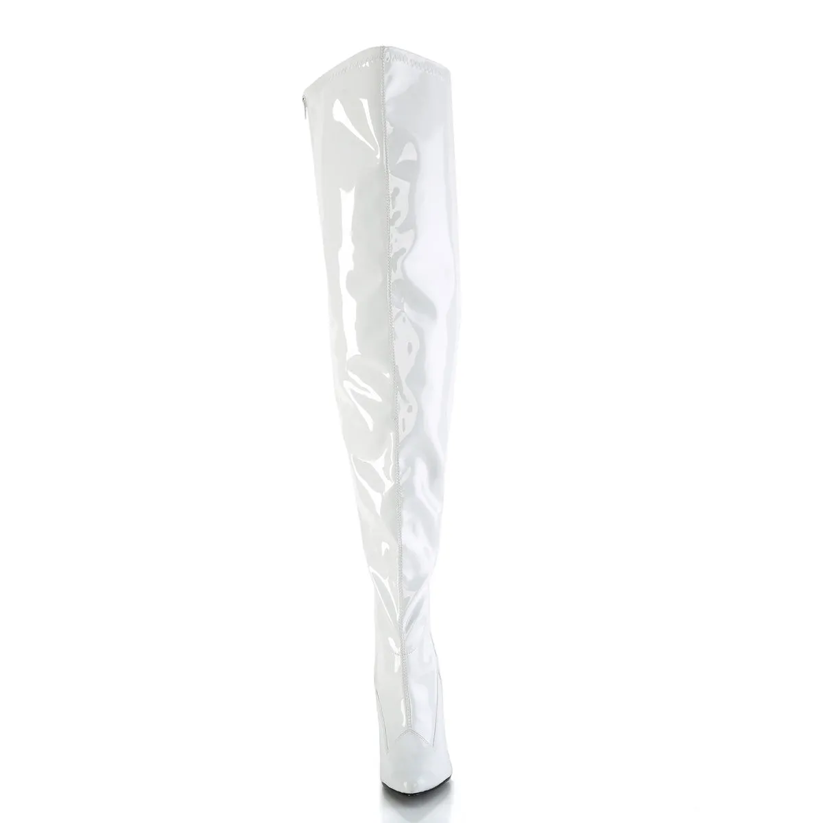 SEDUCE-3000WC  White Stretch Patent