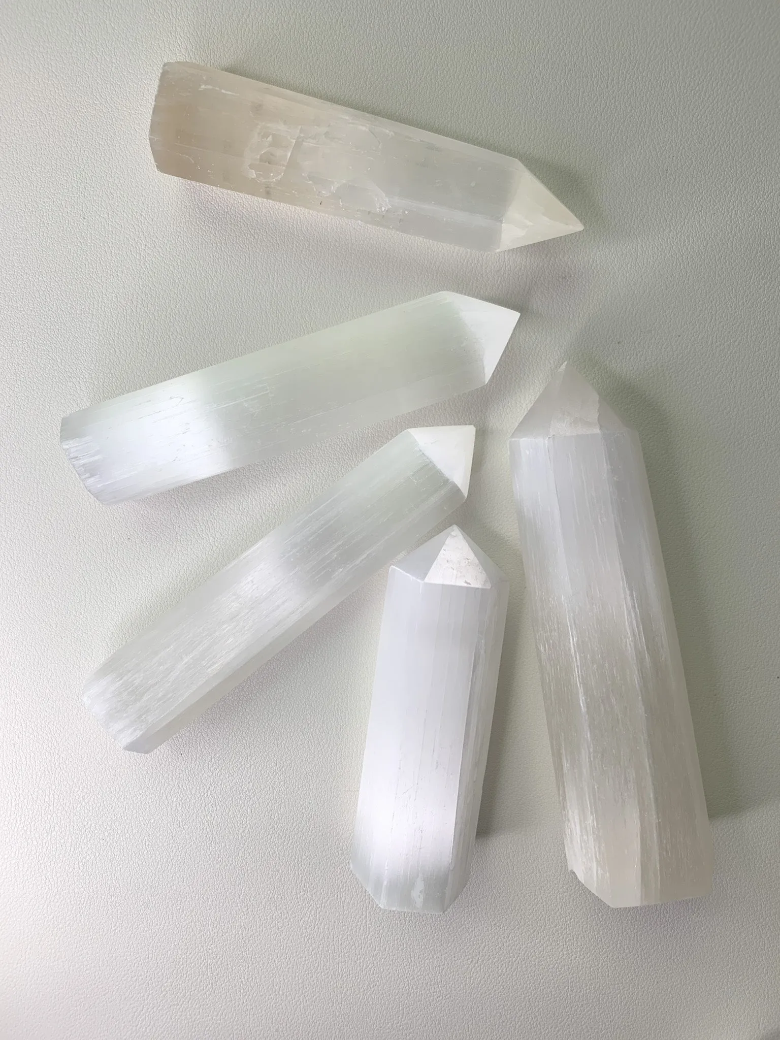 Selenite (Satin Spar) Points