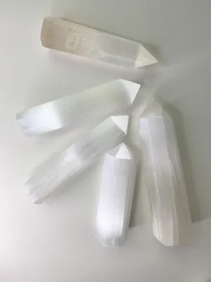 Selenite (Satin Spar) Points