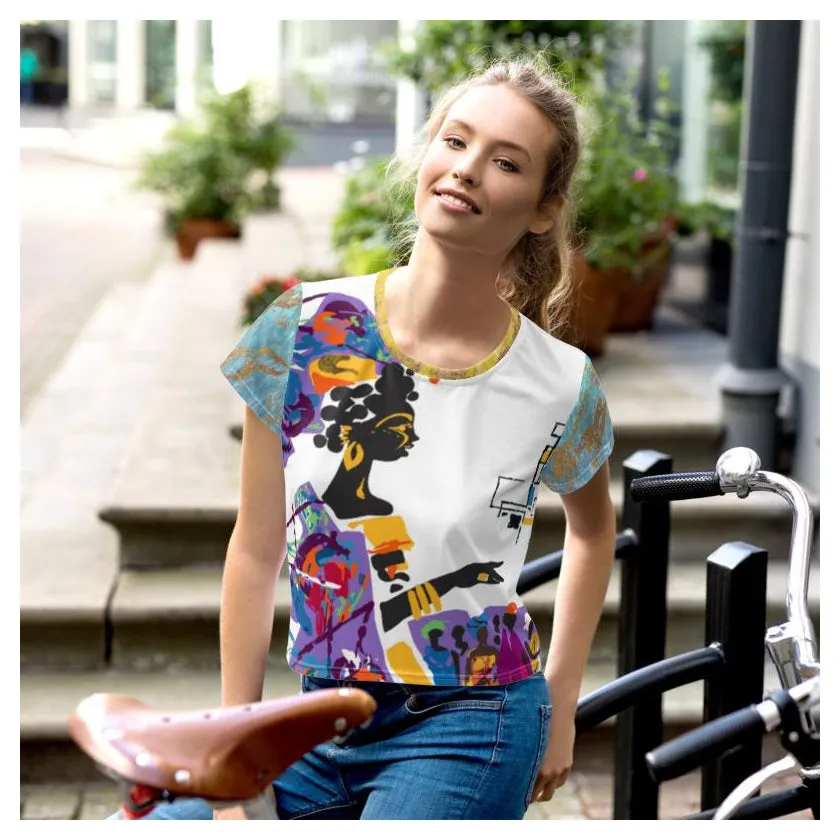 Senegalese AOP Crop Top