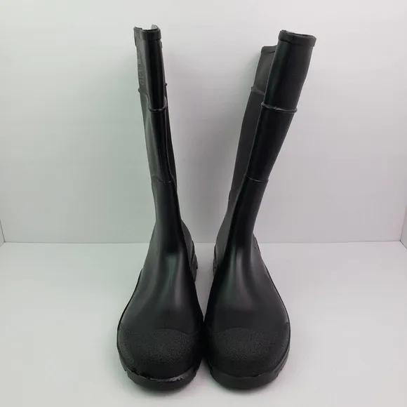 Servus Mens Size 11 Black Rubber Steel Toe Safety Work Boots ASTM F2413-18