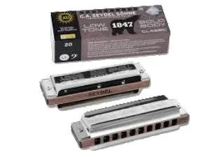 Seydel 1847 Blues CLASSIC Low Bold Body Diatonic Harmonica