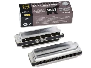 Seydel 1847 Blues NOBLE Low Bold Body Diatonic Harmonica
