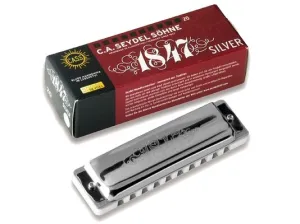 Seydel 1847 Blues SILVER Diatonic Harmonica