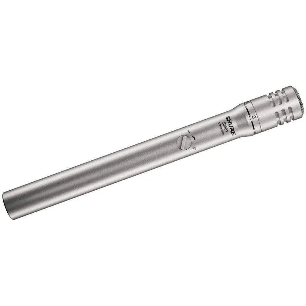 Shure SM81-LC Small-diaphragm Condenser Microphone - Silver