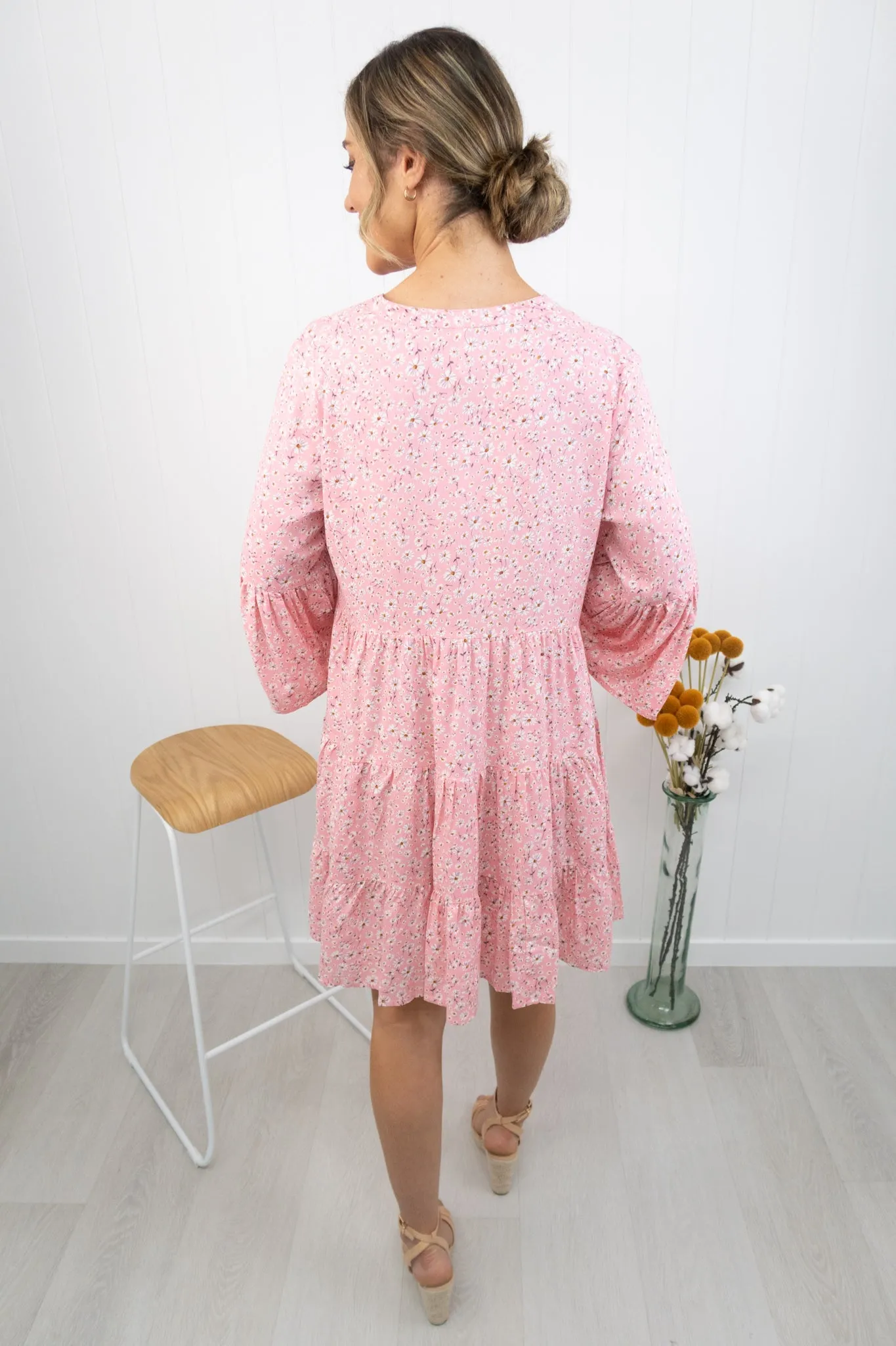 Sienna Dress -Pink