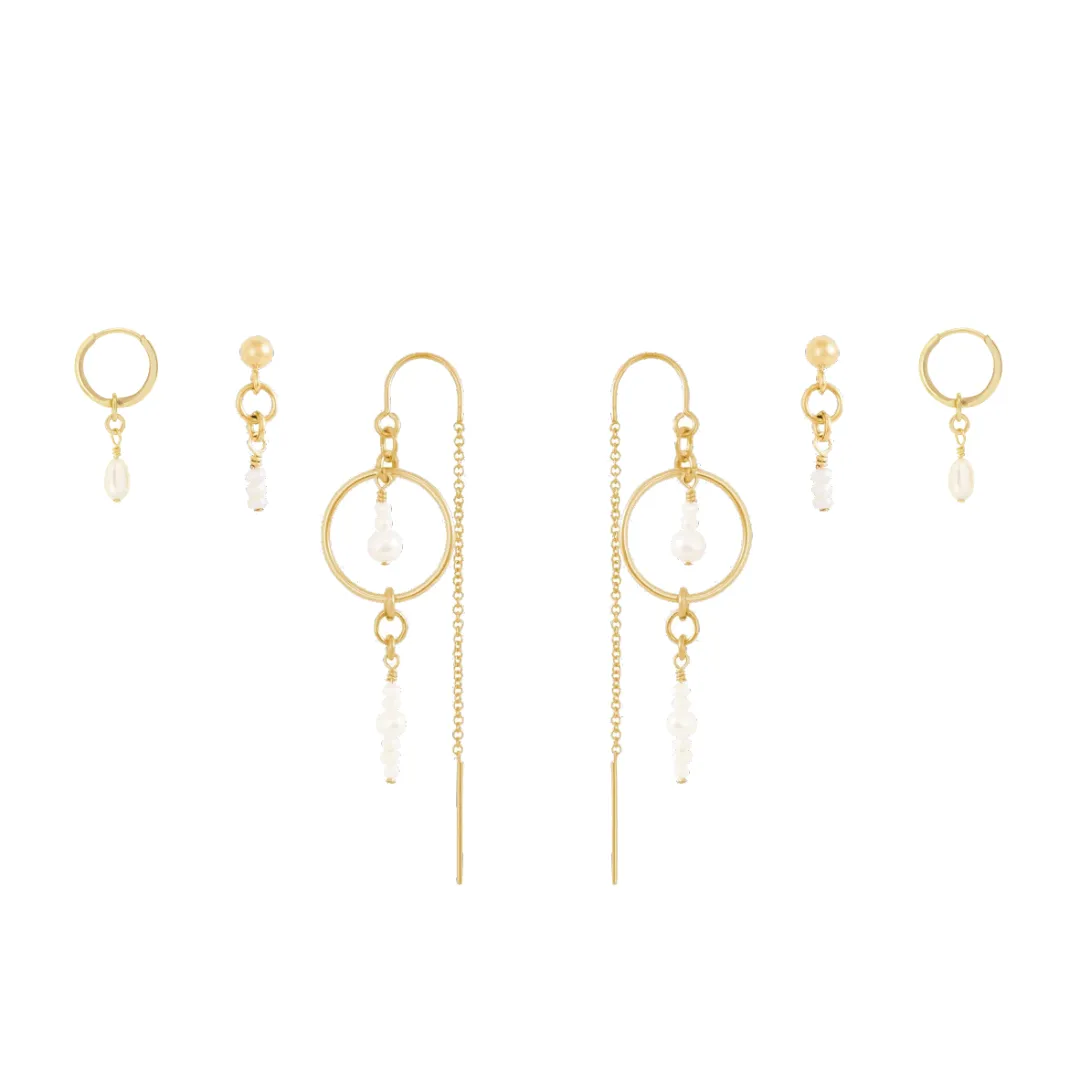 Sierra Earring Bundle  - Gold
