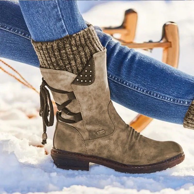 Sierra | Winter Lace-Up Boots