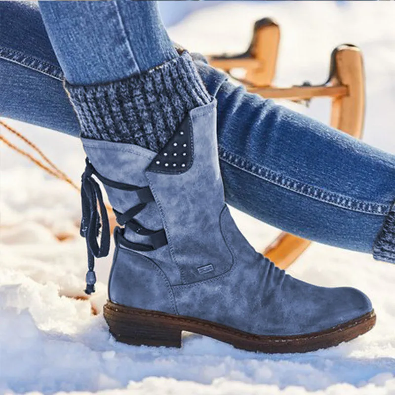 Sierra | Winter Lace-Up Boots