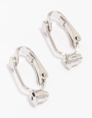 Silver Clip On Stud Earring Converter