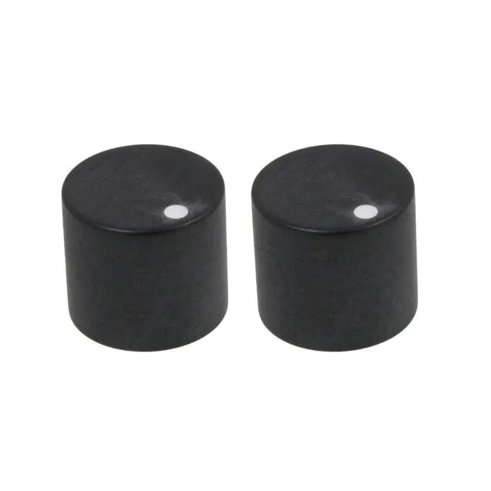 Simulated Ebony Knobs, Set of 2, Push On
