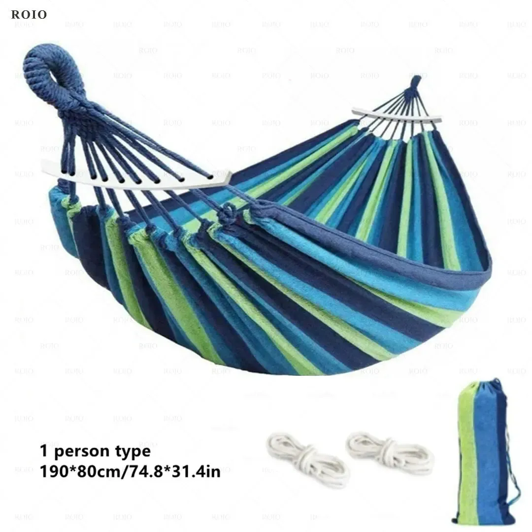 Single Person Thickened Durable Fabric Hammock