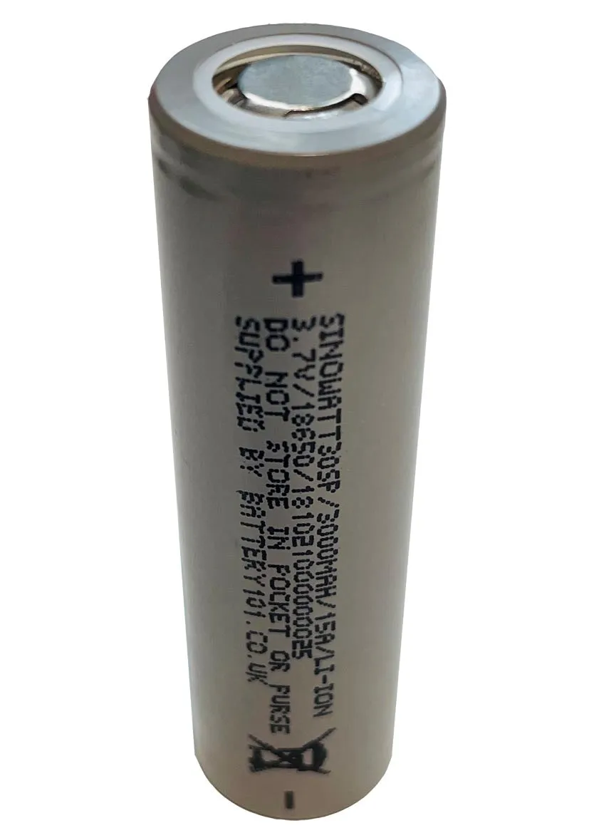 Sinowatt 30SP 3000mAh 18650 High drain cell