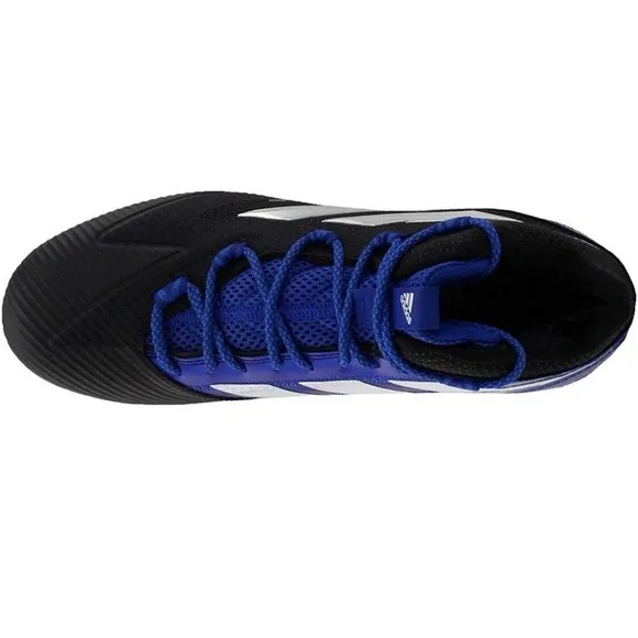 Size 9.5 Adidas Freak Carbon Mid Football 🏈 Cleats Blue Black NWT EE7137 Men