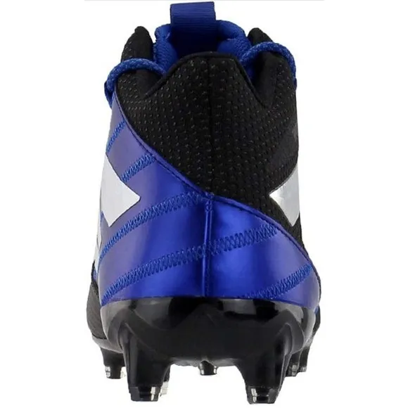 Size 9.5 Adidas Freak Carbon Mid Football 🏈 Cleats Blue Black NWT EE7137 Men