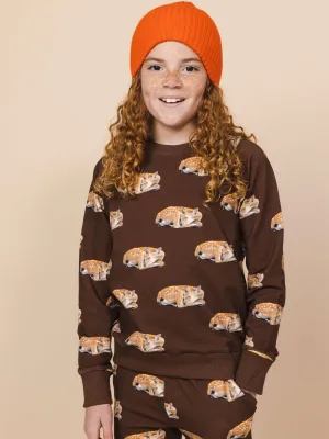Sleeping Deer Sweater Kids