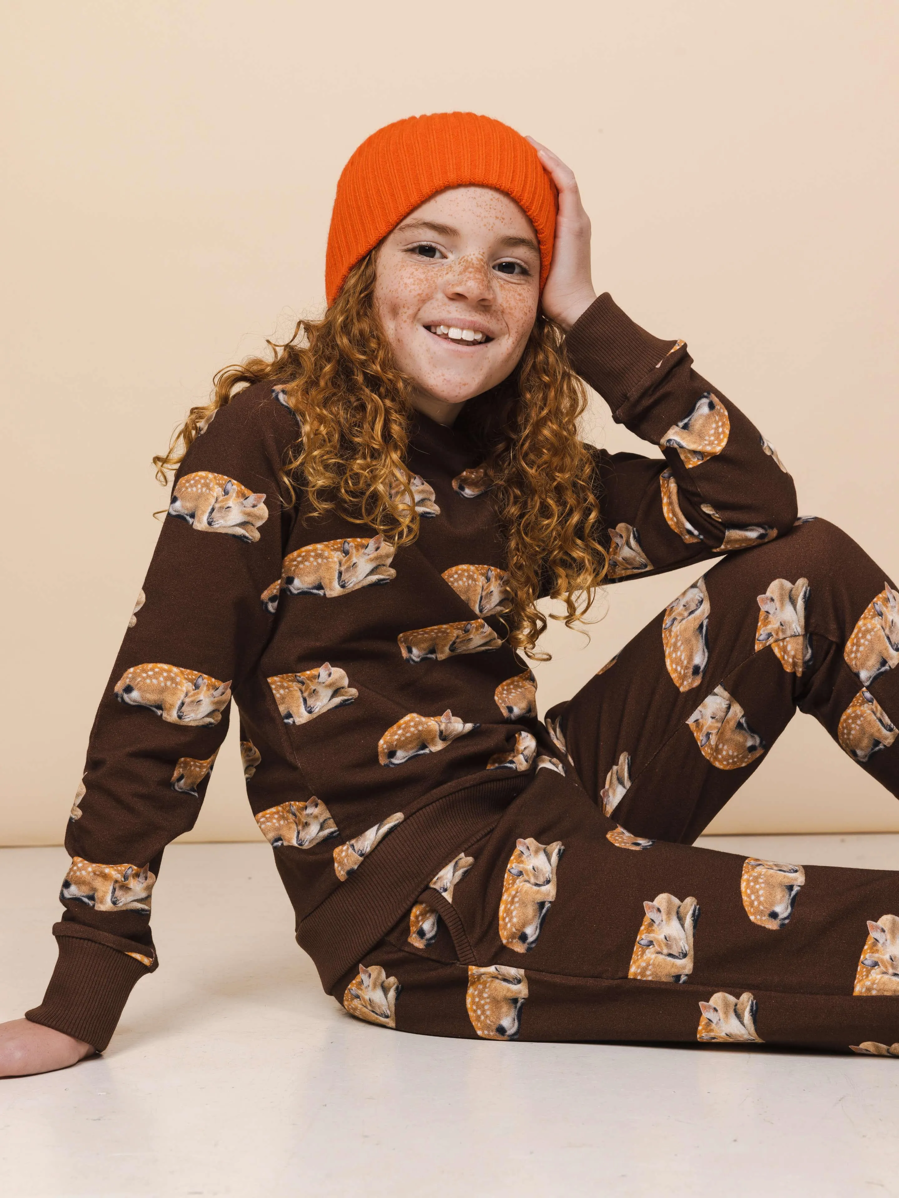 Sleeping Deer Sweater Kids