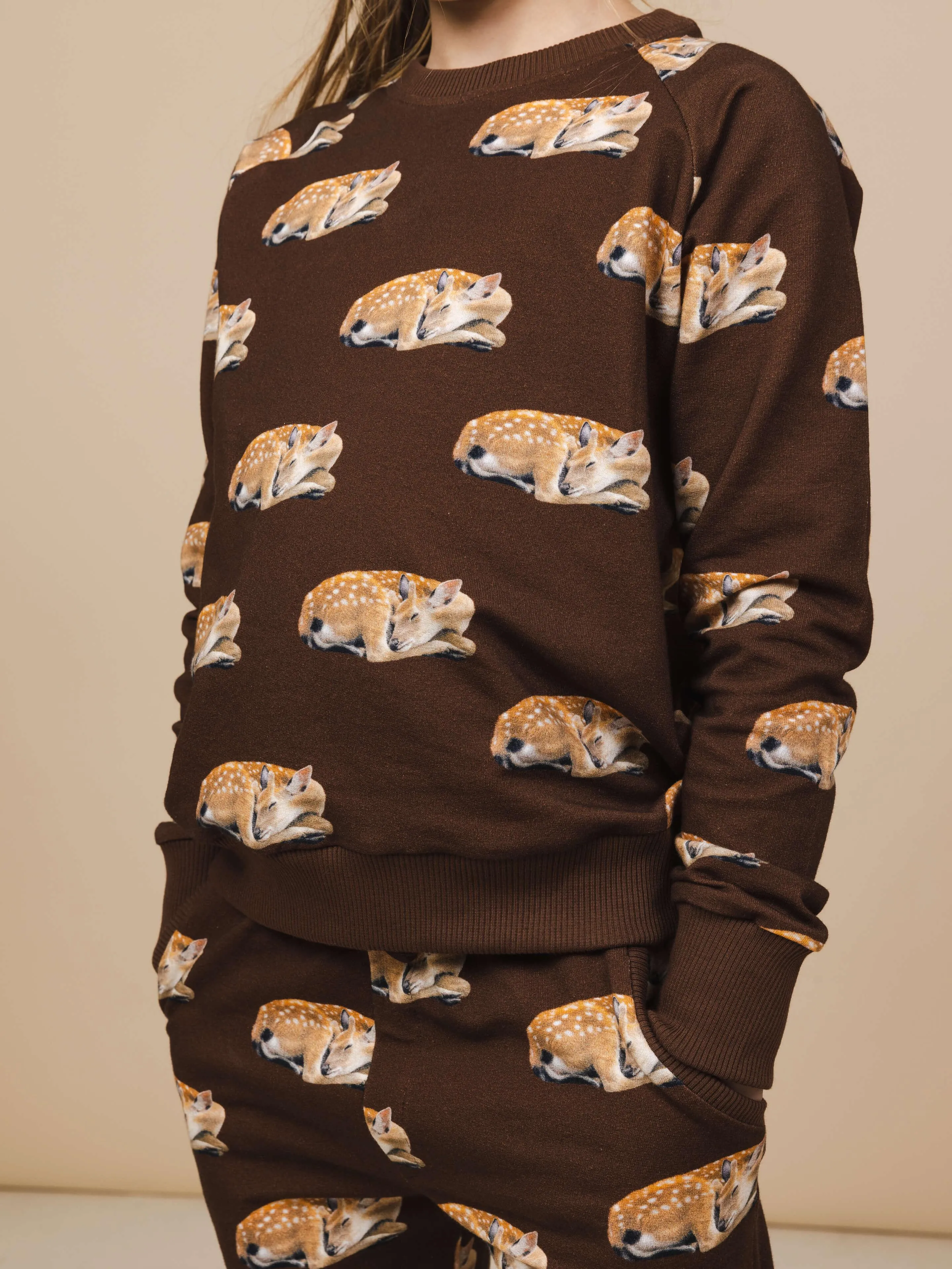 Sleeping Deer Sweater Kids