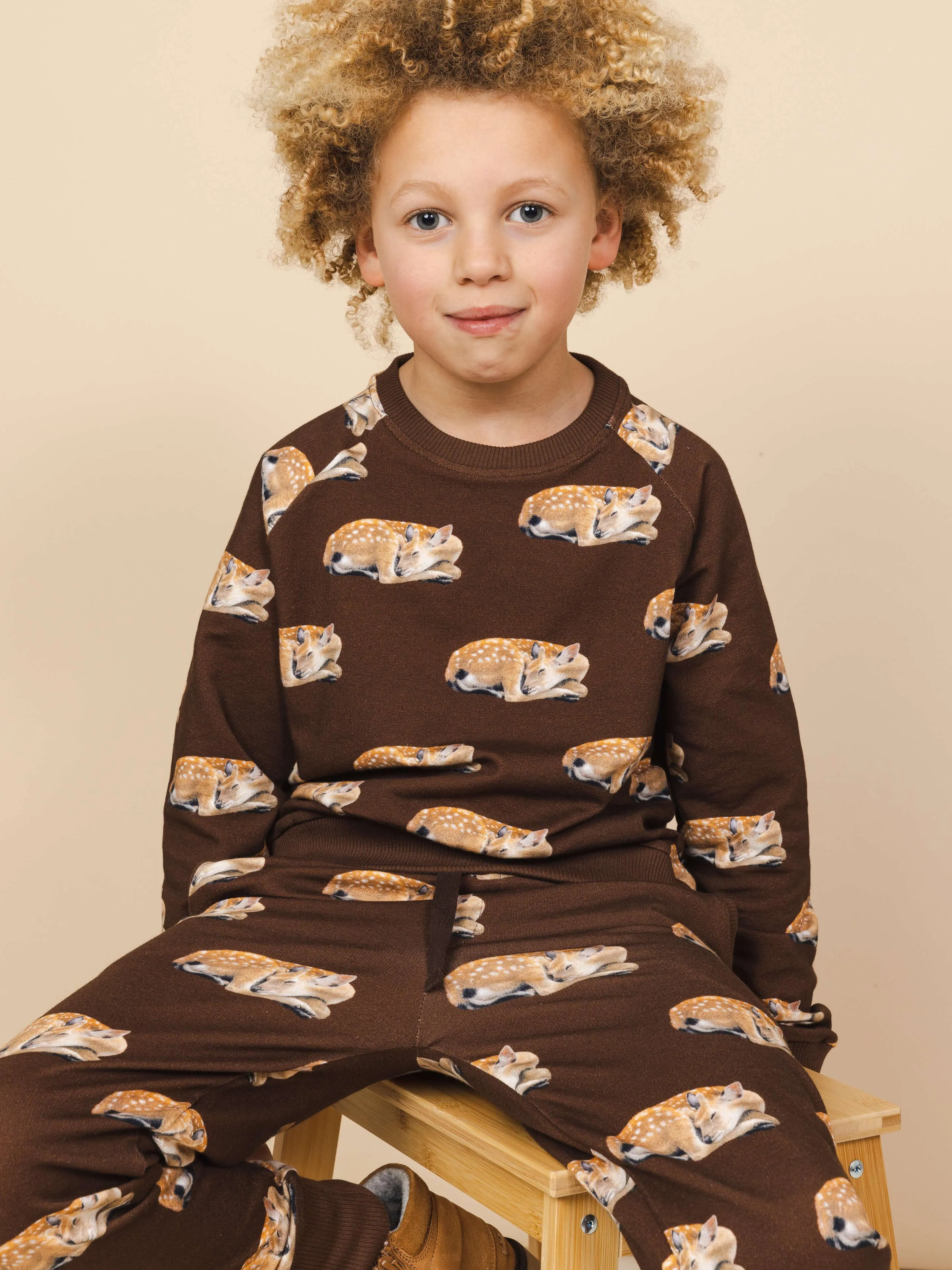 Sleeping Deer Sweater Kids