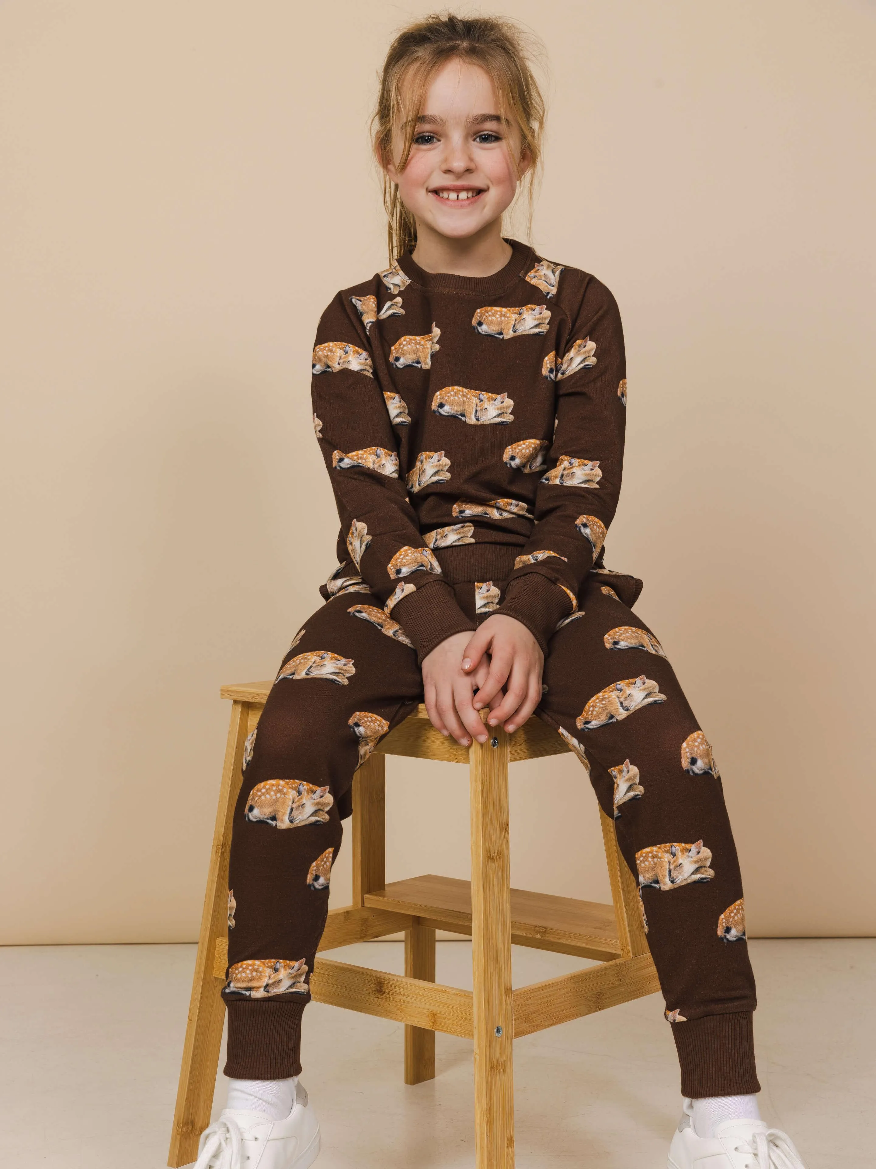 Sleeping Deer Sweater Kids