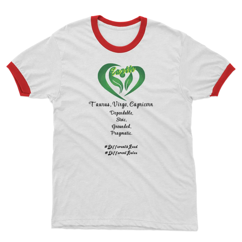 SMF Earth Gang Unisex Ringer Tee