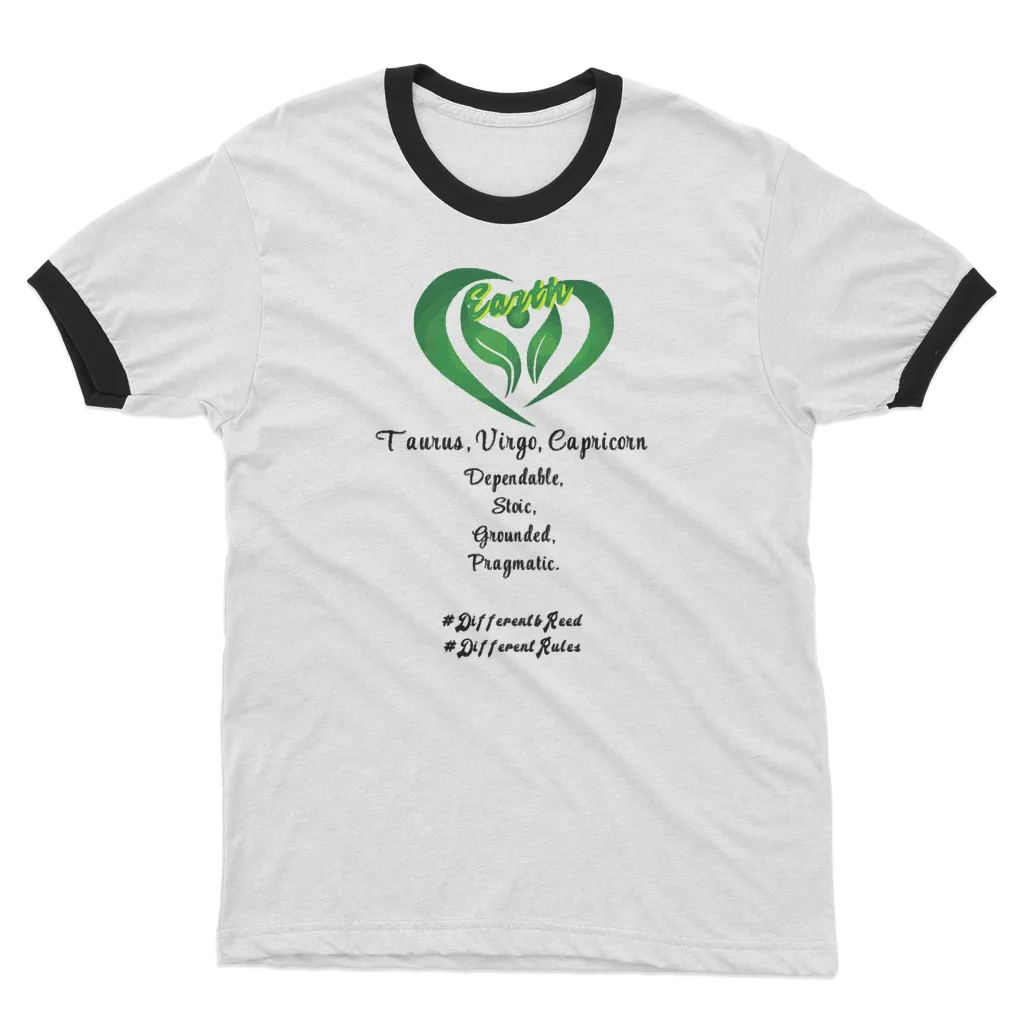 SMF Earth Gang Unisex Ringer Tee