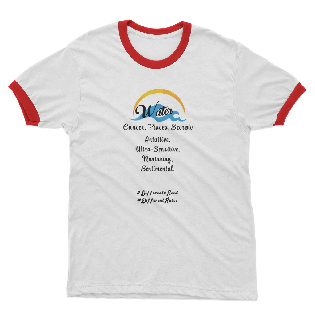SMF Water Gang Unisex Ringer Tee