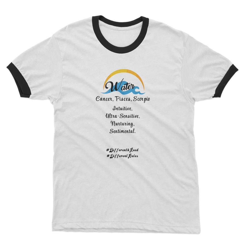 SMF Water Gang Unisex Ringer Tee