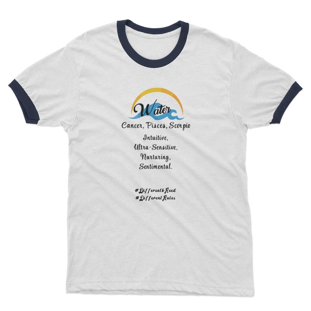 SMF Water Gang Unisex Ringer Tee