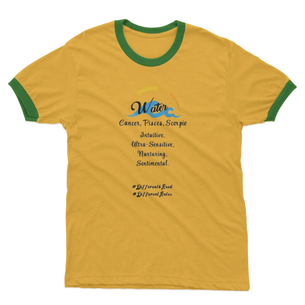 SMF Water Gang Unisex Ringer Tee
