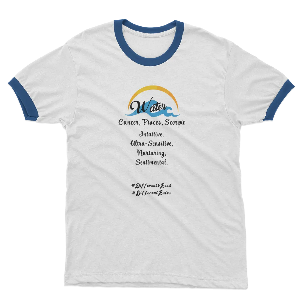 SMF Water Gang Unisex Ringer Tee
