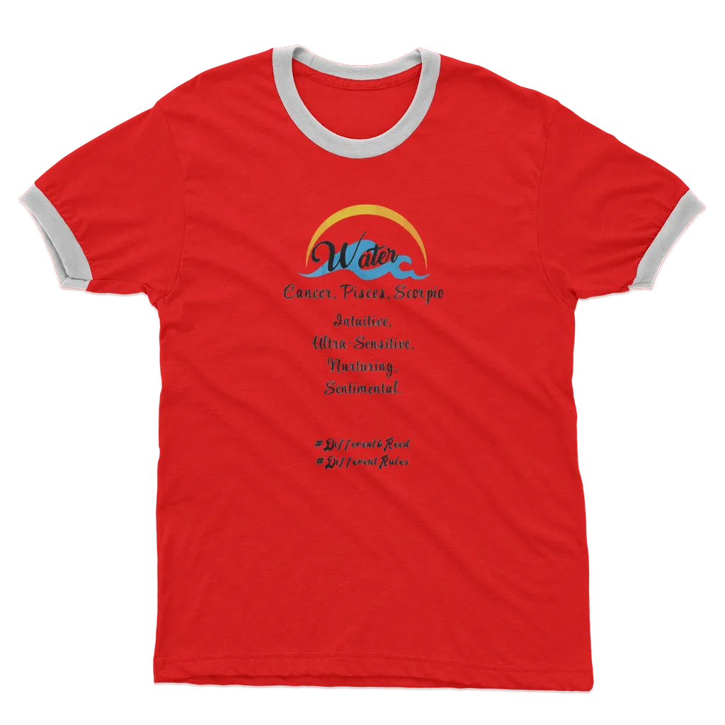 SMF Water Gang Unisex Ringer Tee