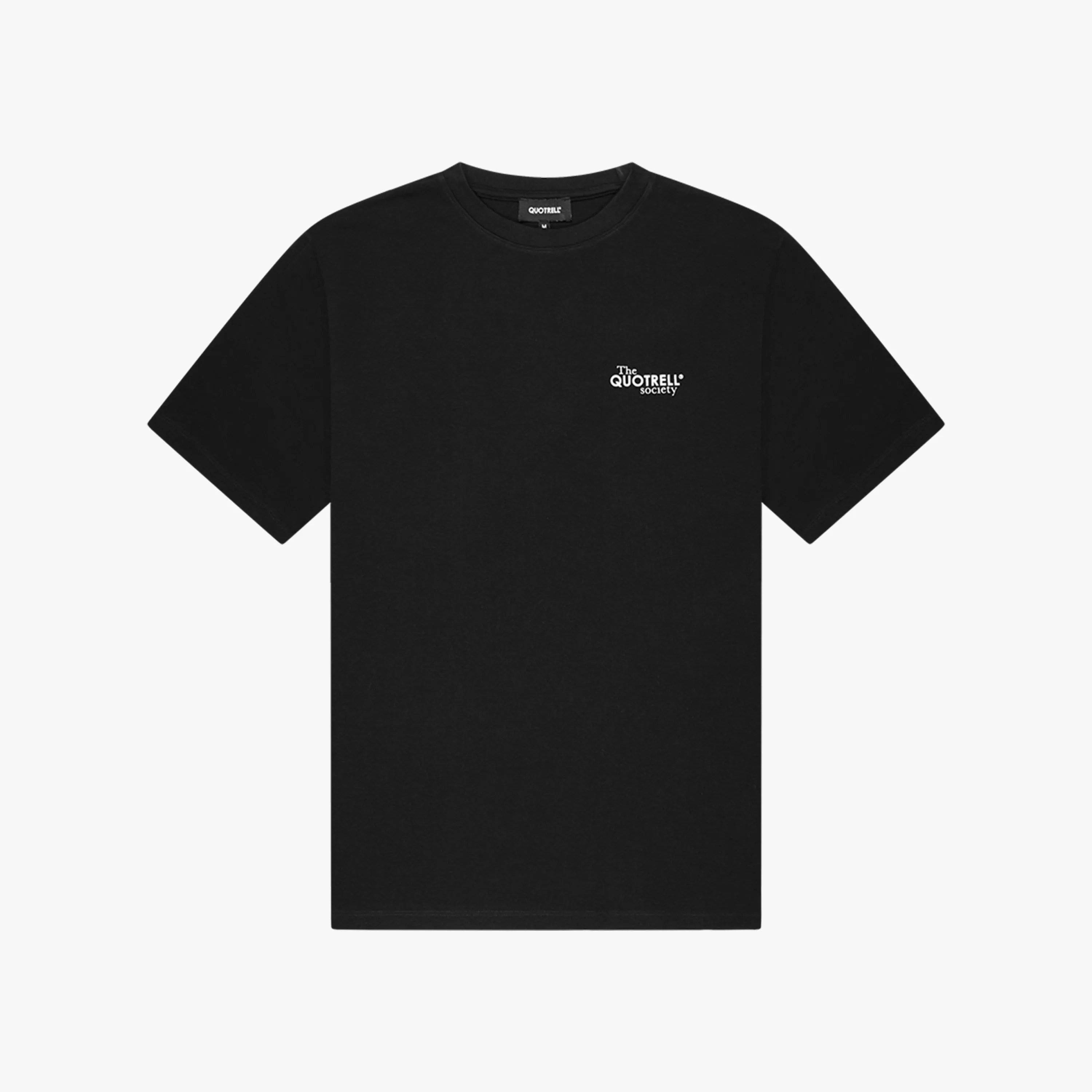 SOCIETY TEE | BLACK/WHITE