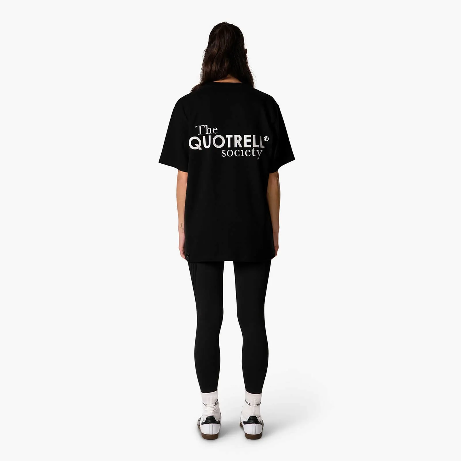 SOCIETY TEE | BLACK/WHITE