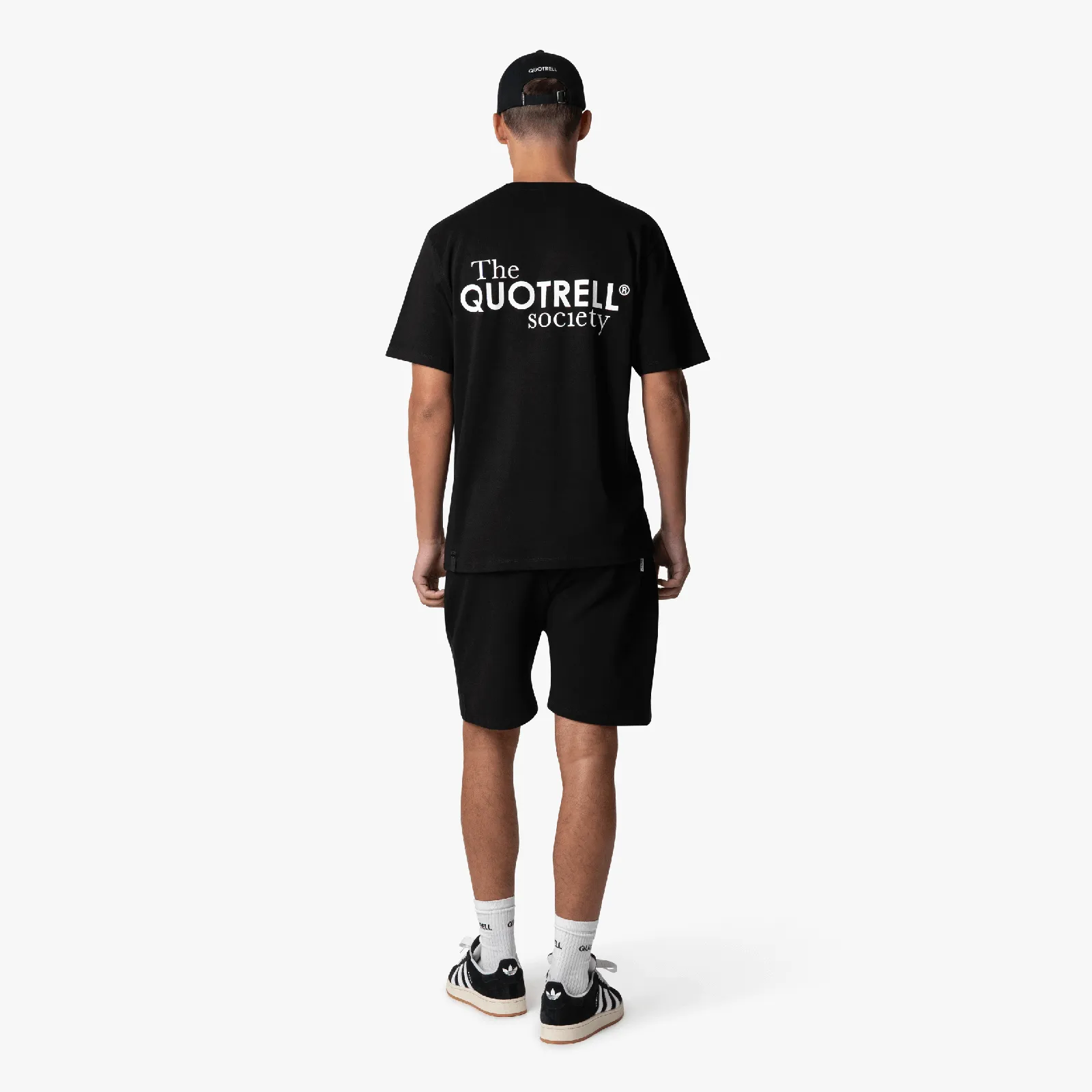 SOCIETY TEE | BLACK/WHITE